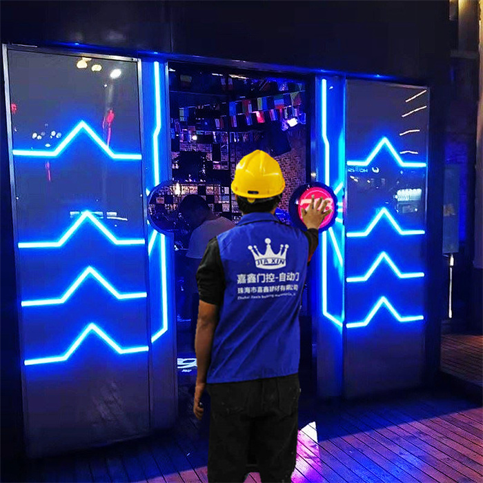 夜店网红门 炫酷掌纹识别门 餐厅密码网红门