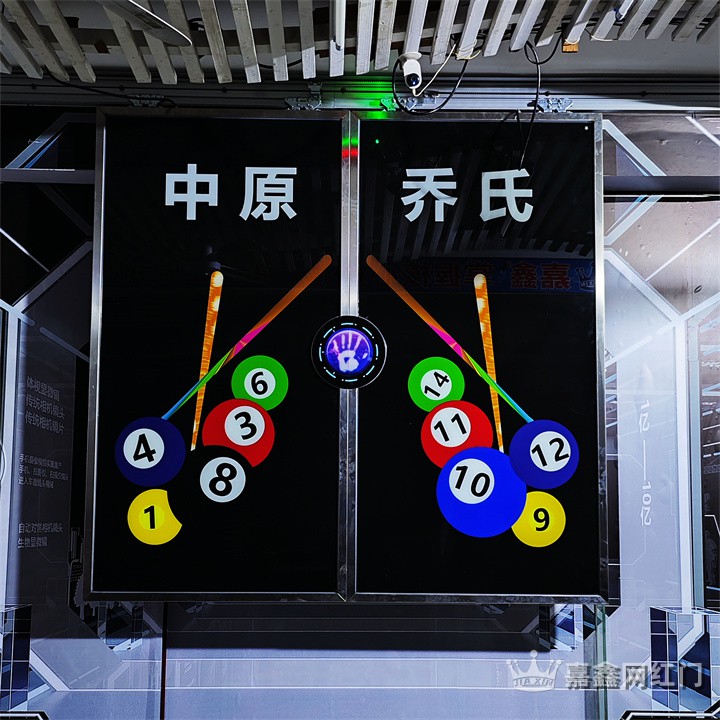 科技感科技掌纹门